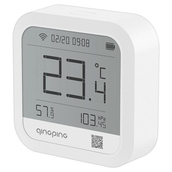 Qingping electronic temperature and humidity barometer recorder shed