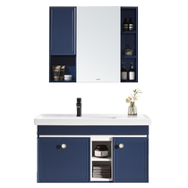 Wrigley bathroom solid wood bathroom cabinet combination modern minimalist bathroom washbasin washbasin cabinet combination washbasin