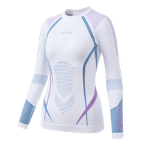 SURPINE Matsuno Paiji wind ski compression quick-drying clothing womens sweat-wicking and warm-locking functional underwear ski clothing