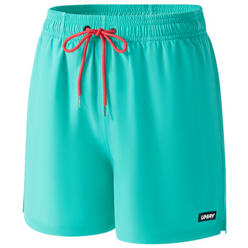 Swimming trunks are not embarrassed and exposed, wear more pants