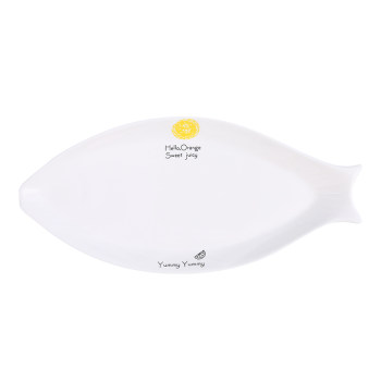 Chinese new commercial restaurant large-sized internet celebrity fish-shaped plate