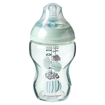 (Автономное управление) TommeeTippee Tommee Star Baby Cartoon Стеклянная бутылка широкого калибра с защитой от выдувания 250 мл