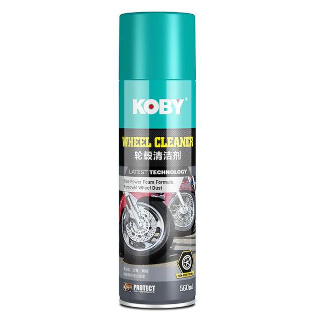 KOBY motorcycle wheel hub cleaning agent steel ring cleaning maintenance car wash supplies powerful detergent removal and oil sludge iron powder