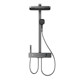 Household all-copper shower head set constant temperature booster