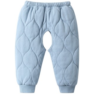 男宝宝夹棉开裆裤冬季婴儿保暖裤纯棉秋冬加厚儿童棉裤男童女裤子