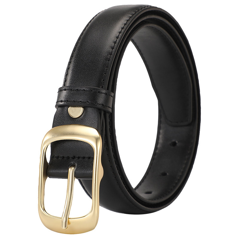 Belt Women's Genuine Leather Pants Belt with Jeans Trend