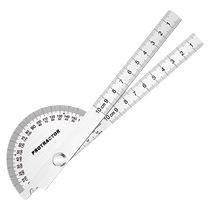 Protracteur en acier inoxydable haute précision angle de travail du bois outil de mesure de loutil de mesure de langle dangle industriel jauge à angle multifonctionnel
