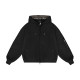 FDR official store leopard print suede jacket