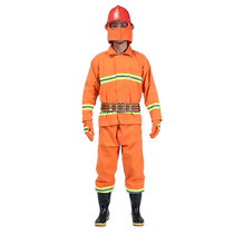 97 firefighting suit five-piece set fire extinguishing protective clothing combat suit 02 fireproof clothing mini fire station