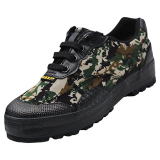 Jihua 3537 jiefang schuhe herren canvas verschleißfeste arbeitsschuhe