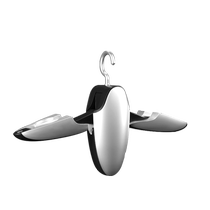 Car folding clothes hanger car seat back multi-functional car seat suit BMW business car interior clothes drying hanger
