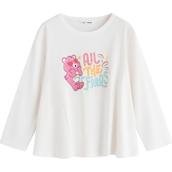 Broadcute children's t-shirt autumn new boys and girls casual round neck pullover placket kgq3y4281