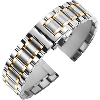 King stainless steel watch strap steel strap solid stainless steel