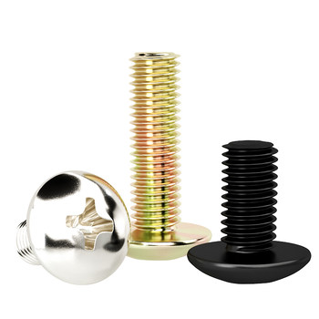 Cross large flat head screw bolt
