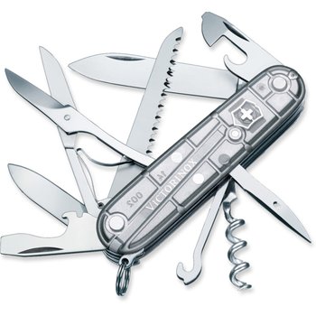 ດັ້ງເດີມ Swiss Army Knife 91mm Silver 1.3713.T7 Victorinox Mini Multi-function Folding Swiss Knife