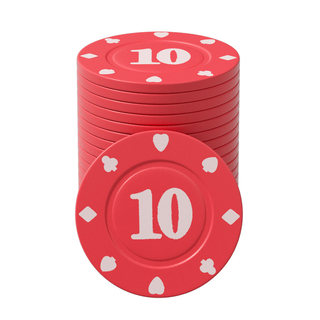 Plastic chip coins, mahjong chip coins, texas hold'em poker cards, chess and card room special token coins, double-sided chip tokens