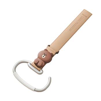 Brown bear stroller hook baby stroller hook