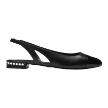 SW CRYSTAL SLINGBACK spring and summer fashionable crystal slingback flat shoes for women