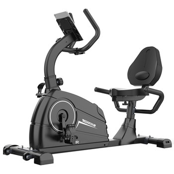 Horizontal bicycle rehabilitation training equipment for middle-aged and elderly people