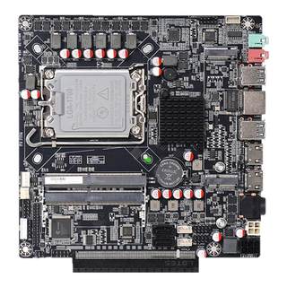 Yingyuda h610 independent graphics pcie-x16 motherboard itx office all-in-one motherboard core desktop 12-14 generations