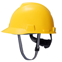 (Self-operated) msa standard type ABS safety helmet construction site construction leader construction engineering helmet for men