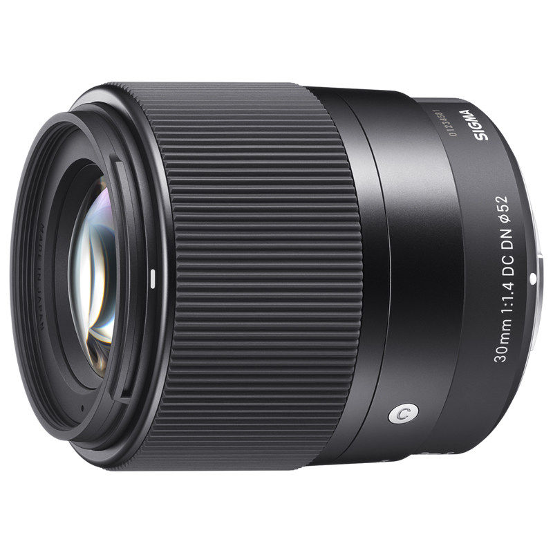 Sigma 30mm F1.4 DC half-frame vlog humanistic street food lightweight fixed-focus micro-single lens