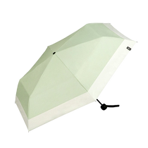 (Self-operated) Wpc sun umbrella lightweight plain color versatile portable business casual vinyl sun protection folding sun umbrella