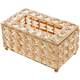Tissue box crystal glass paper box