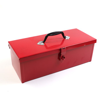 Multifunctional rectangular small single-layer iron tool box for household vehicle hardware electrician jiangsu, zhejiang, shanghai and anhui