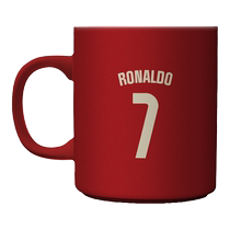 Official product of the Portuguese national team) European Cup new ceramic mug mug Ronaldo printed jersey style