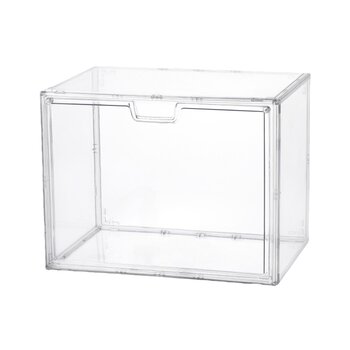 Swoosh book storage box transparent acrylic display