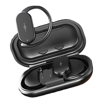 Long-term wear without pain 2024 Bluetooth headset wireless ear-hanging bone conduction non-in-ear open sports running headset