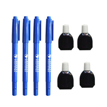 Special pen and ink for children's grooved copybooks