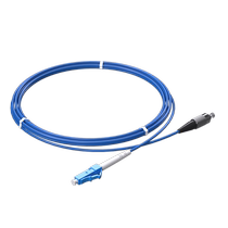 Glenview armored fiber optic jumper fiber optic cable LC-FC-ST-SC single-mode pigtail dual-core fiber optic cable jumper multi-mode single-core field fiber jumper anti-rat armored waterproof carrier-grade communication