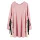 Maternity wear celebrity loose long-sleeved T-shirt for outer wear