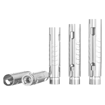 304 316 нержавеющая сталь трехсекционная расширительная трубка из рыбьей чешуи винт для потолочного внутреннего дюбеля M6M8M10M12