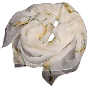 New 22 colors of mulberry silk spring and autumn scarves