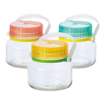 (Self-operated) Aderia Japan imported Xincai series sealed jars food-grade fruit wine bottles bubble wine glass jars