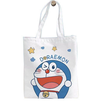 ກະເປົ໋າ canvas custom logo canvas bag custom cotton bag custom handbag shopping bag promotional printed pattern