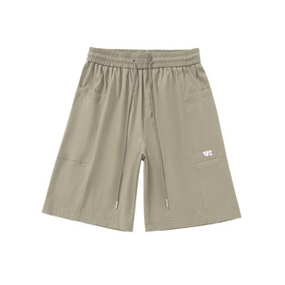 Vr97 ice silk thin sports shorts men's summer high elastic