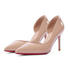 Dayao step by step, lotus pointed head, empty side, Dayao high heels