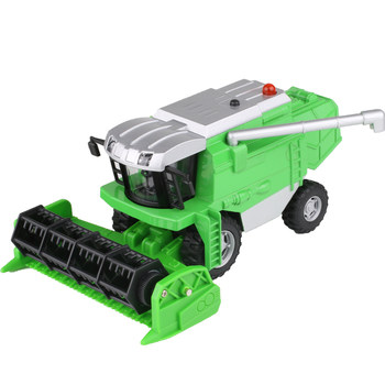Alloy Corn Harvester Model Children's Toy Car Agricultural Tractor Wheat Harvester Boy's Car