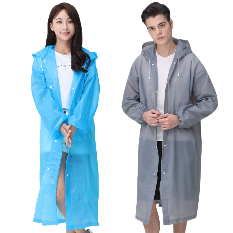 一次性雨衣加厚成人外穿长款全身防暴雨旅行便携户外登山卡片雨披