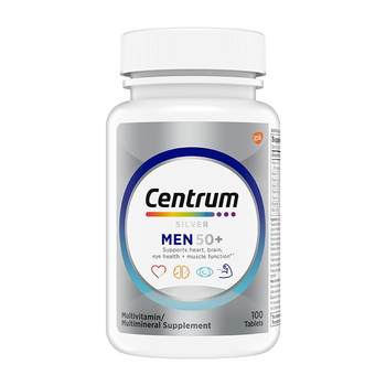 Centrum Overseas ຜູ້ຊາຍໄວກາງຄົນແລະຜູ້ສູງອາຍຸ Multivitamin Lutein ໂພຊະນາການ Lycopene 100 ເມັດ