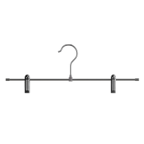 Metal trouser rack trouser clip clothes hanger home hanging clothes drying trouser clip jk skirt underwear retractable clip non-slip and traceless
