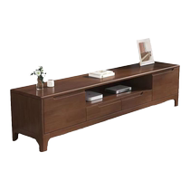 Signmaker Nordic solid wood TV cabinet floor cabinet bedroom living room home TV movie cabinet small apartment