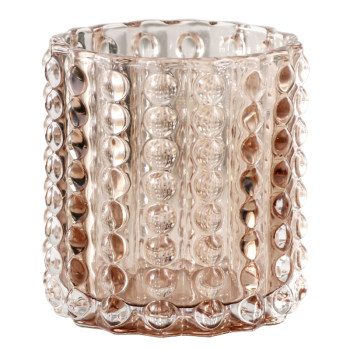 Light luxury crystal glass makeup brush ins air storage bucket
