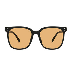 Brown myopic sunglasses for men, fashionable for big faces, can be matched with prescription, 2024 new trendy brand sunglasses for men, high-end