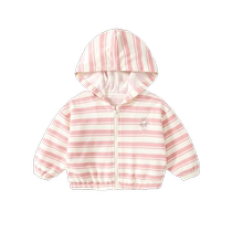 Girls coats spring and autumn 2024 new style childrens sweatshirts hoodies autumn childrens clothing autumn baby tops