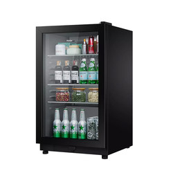 [Bringing ice room] Haierbing Bar 121 liter L home small living room office refrigerated tea red wine beverage cabinet